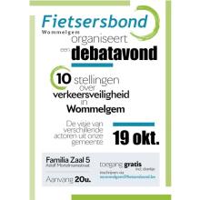 Debatavond Fietsersbond