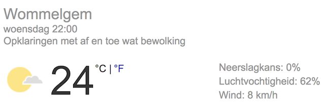 weerbericht