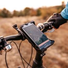 gps navigatie op fietsstuur